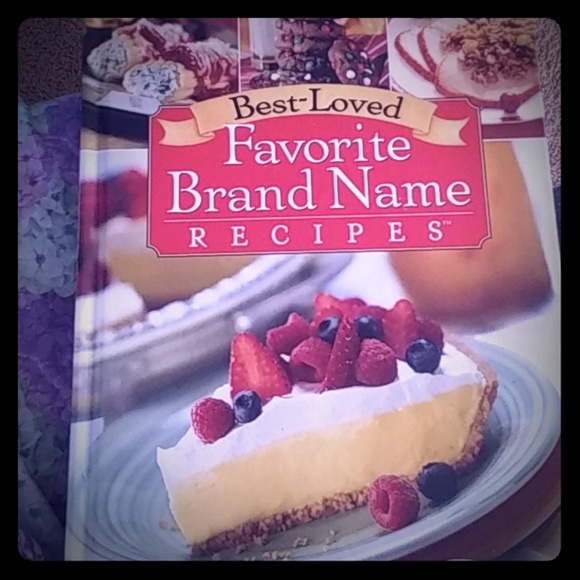 Favorite brand name recipes Other - Best-Loved favorite brand cookbook (hardback)